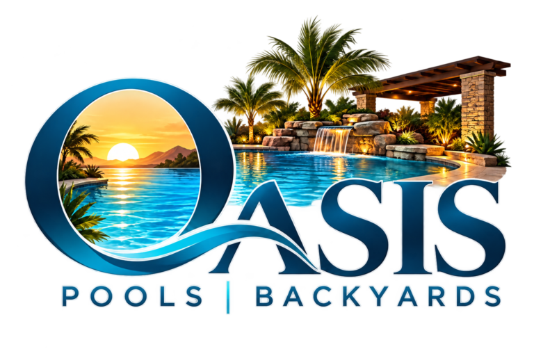 Oasis Pools | Backyards — logo oficial